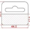Euro Medium - Dimensions