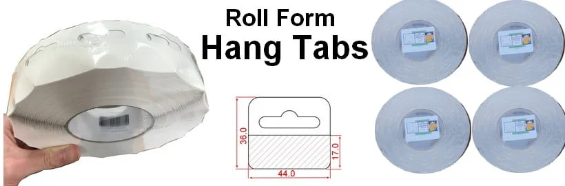 Roll Form Hang Tabs