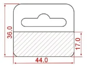 Euro Medium - Dimensions